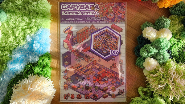 CAPYBARA FESTIVAL | DIY Scene Sticker Set