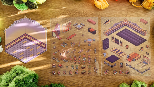 CAPYBARA FESTIVAL | DIY Scene Sticker Set