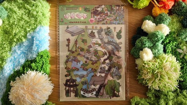 Pavilion Series | LILY PADS | DIY Scene Sticker Set