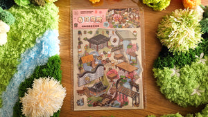 Pavilion Series | CHERRY BLOSSOMS | DIY Scene Sticker Set