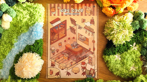 Tiny Shop Series | CAFE | DIY Scene Sticker Set