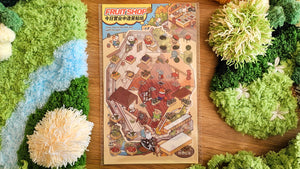 Small Town Series | FRUIT SHOP | DIY Scene Sticker Set