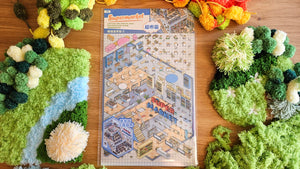 Large Shop Series | SUPERMARKET | DIY Scene Sticker Set