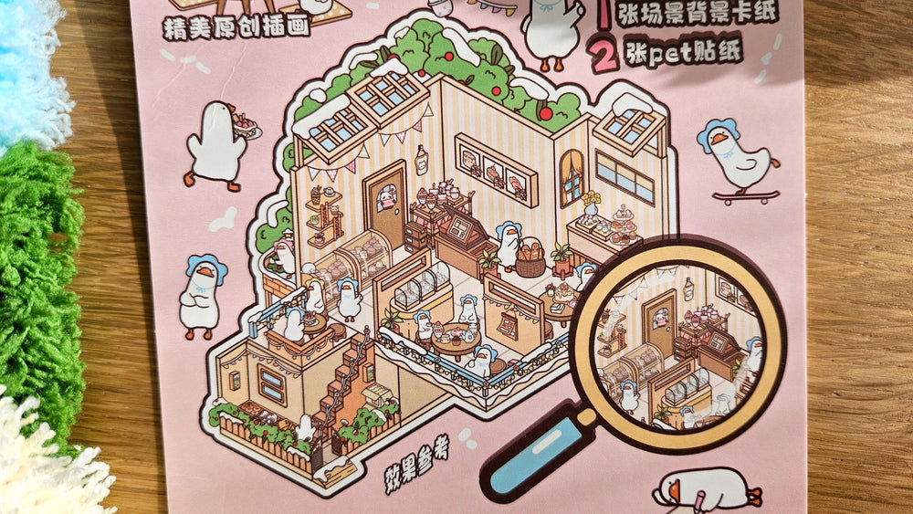 Tea Party Series | GOOSE | DIY Scene Sticker Set