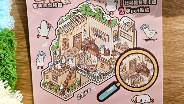 Tea Party Series | GOOSE | DIY Scene Sticker Set