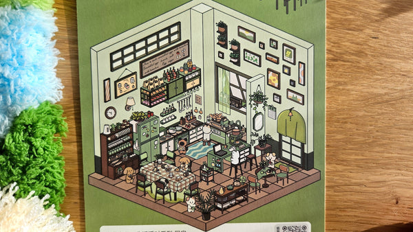 Paper Pals Series | KITCHEN | DIY Scene Sticker Set