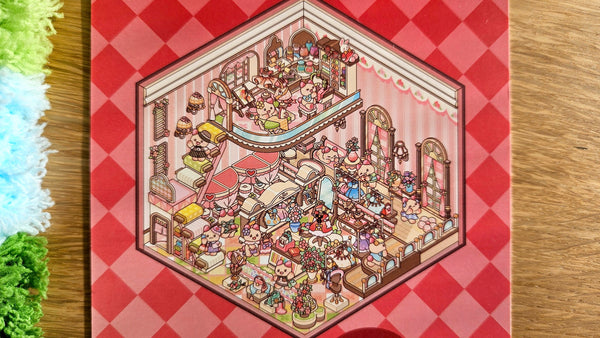 Pink Cat Series | DRESS SHOP | DIY Scene Sticker Set