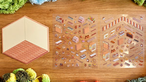 CAPYBARA SUPERMARKET | DIY Scene Sticker Set