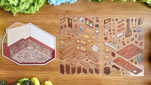 Small Town Series | CHEESE SHOP | DIY Scene Sticker Set