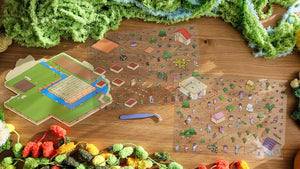 Island Series | VEGETABLE GARDEN | DIY Scene Sticker Set