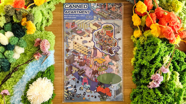 PENGUIN APARTMENT | DIY Scene Sticker Set