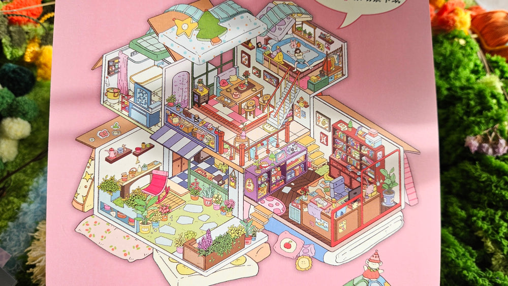 PILLOW CABIN | DIY Scene Sticker Set