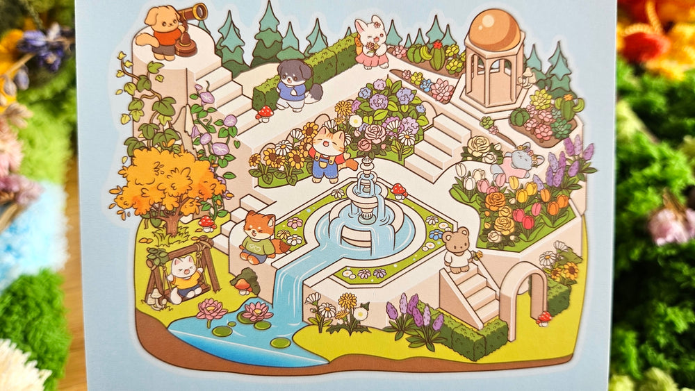 Weekend Series | PARK | DIY Scene Sticker Set