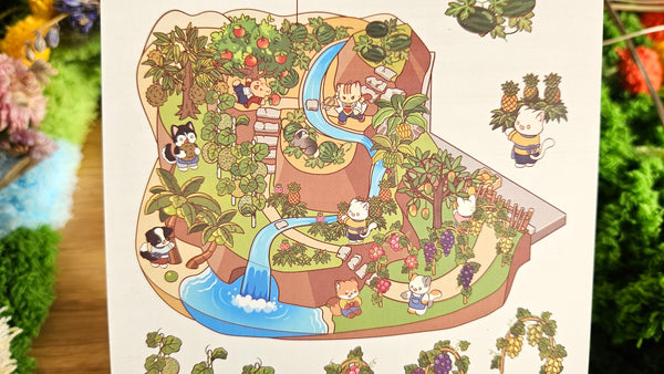 Small Town Series | ORCHARD | DIY Scene Sticker Set