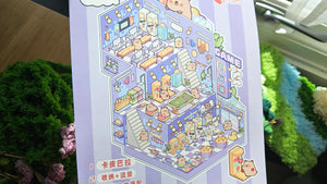 CAPYBARA ARCADE | DIY Scene Sticker Set