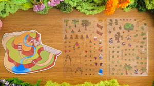 Small Town Series | ORCHARD | DIY Scene Sticker Set