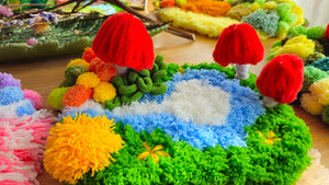 MUSHROOM PICKING | DIY Moss Coaster