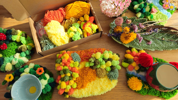 SWEATER WEATHER | DIY Moss Coaster