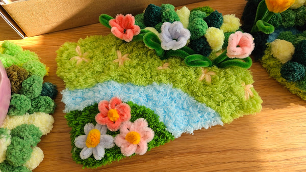 PASTEL PICNIC | DIY Moss Coaster