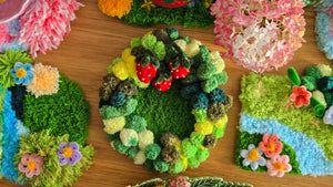 STRAWBERRY FIELDS | DIY Moss Coaster