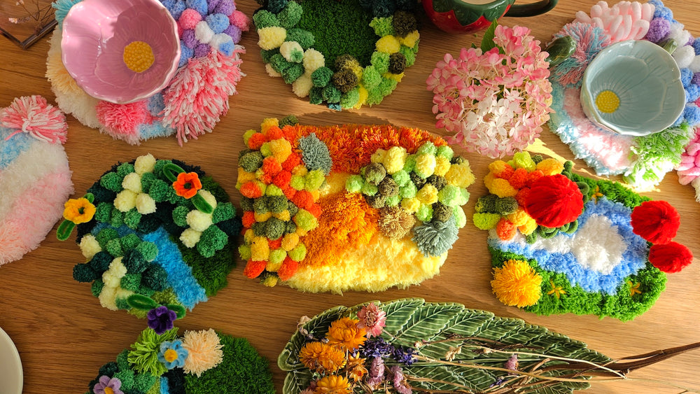 SWEATER WEATHER | DIY Moss Coaster