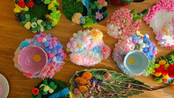 SWEET ANEMONE | DIY Moss Coaster