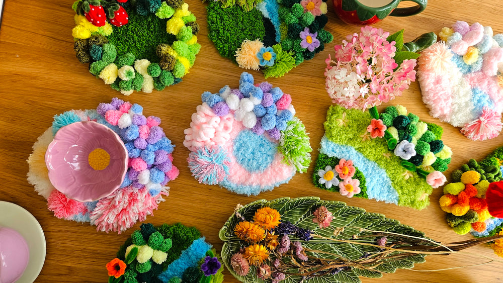 SEA GRASS SANCTUARY | DIY Moss Coaster