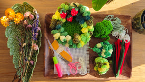 STRAWBERRY FIELDS | DIY Moss Coaster