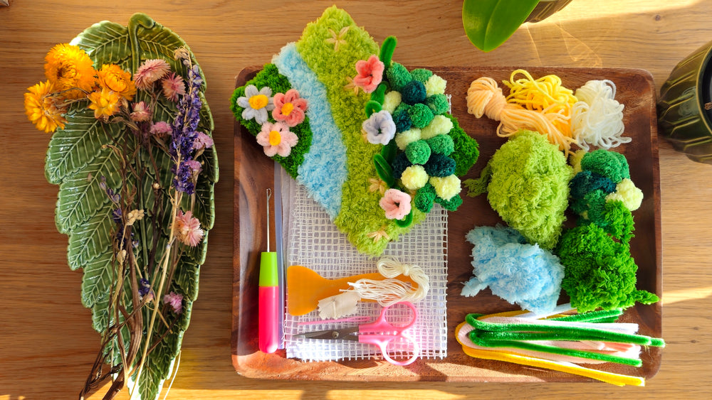 PASTEL PICNIC | DIY Moss Coaster