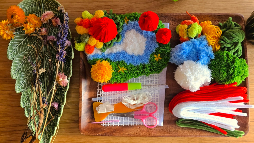 MUSHROOM PICKING | DIY Moss Coaster