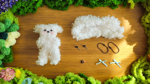 CURLY | Bag Charm Doll Kit