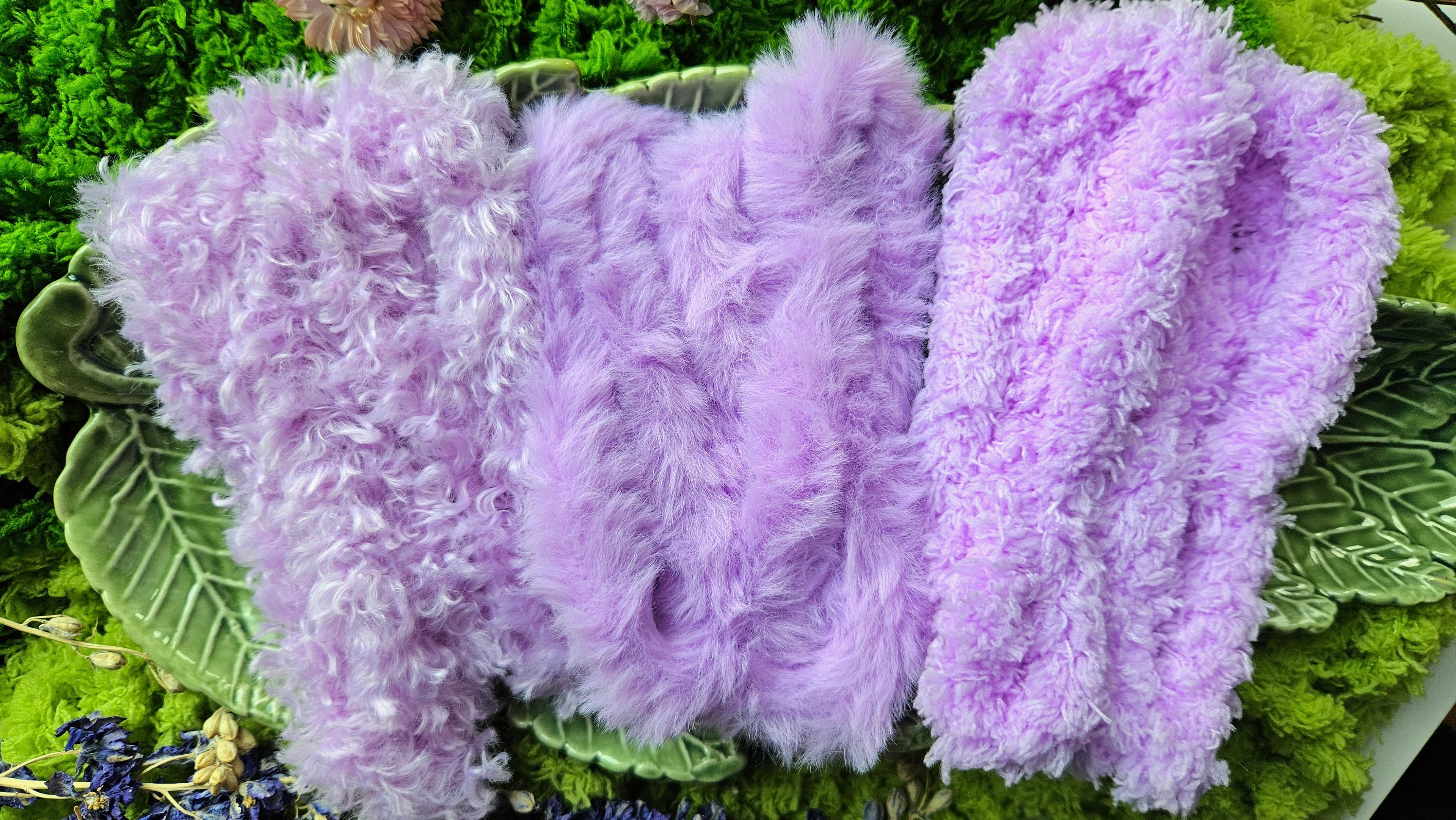 Moru doll pipe cleaner texture comparison