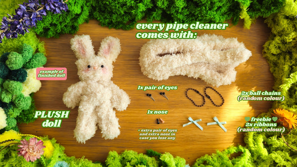PLUSH | Bag Charm Doll Kit