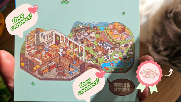 Small Town Series | RANCH | DIY Scene Sticker Set