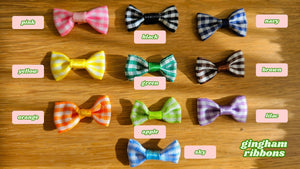 Gingham Ribbons