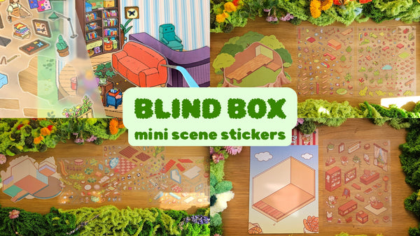 Blind Box | DIY Scene Sticker Sets