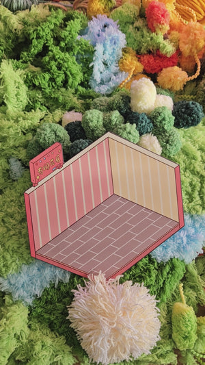 PUPPY FLOWER SHOP | DIY Scene Sticker Set