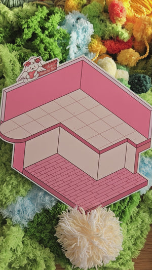 WEDDING DRESS SHOP | DIY Scene Sticker Set