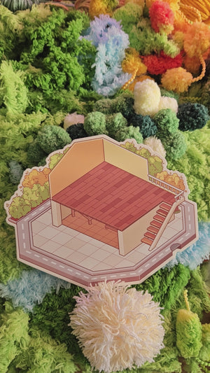 Small Town Series | FRUIT SHOP | DIY Scene Sticker Set