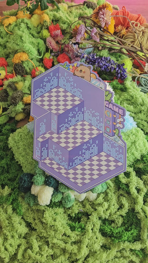 CAPYBARA ARCADE | DIY Scene Sticker Set