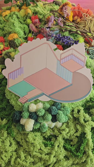 Sleepover Series | CUDDLE CABIN | DIY Scene Sticker Set