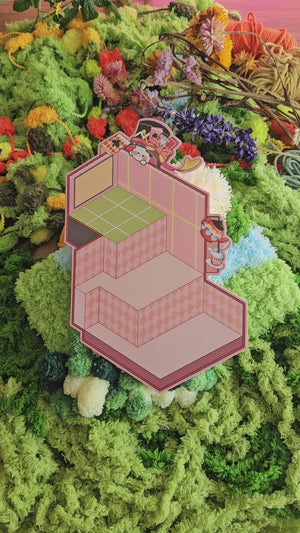 BUNNY IN WONDERLAND | DIY Scene Sticker Set