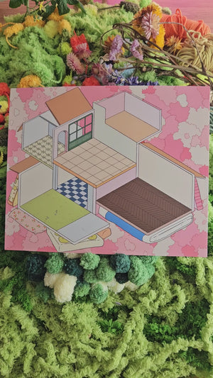 PILLOW CABIN | DIY Scene Sticker Set