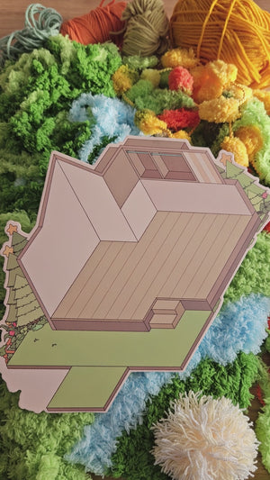 Sleepover Series | HOLIDAY HOME | DIY Scene Sticker Set