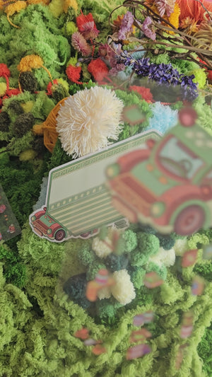 Van Life Series | CAPYBARA | DIY Scene Sticker Set