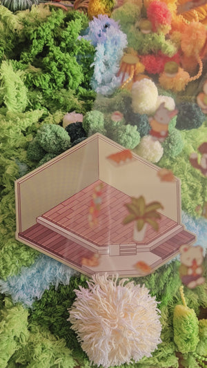 Weekend Series | CAFE | DIY Scene Sticker Set