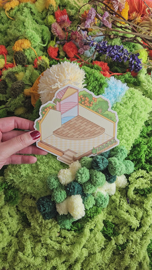 Tea Party Series | HAMSTER | DIY Scene Sticker Set