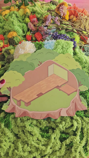 Dream Life Series | TREEHOUSE FOR TWO | DIY Scene Sticker Set