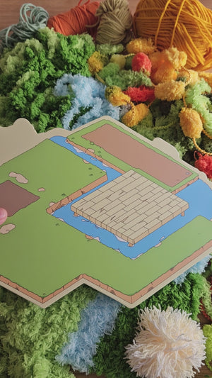 Island Series | VEGETABLE GARDEN | DIY Scene Sticker Set