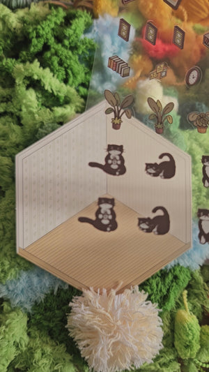 Tuxedo Cat Series | STUDY | DIY Scene Sticker Set